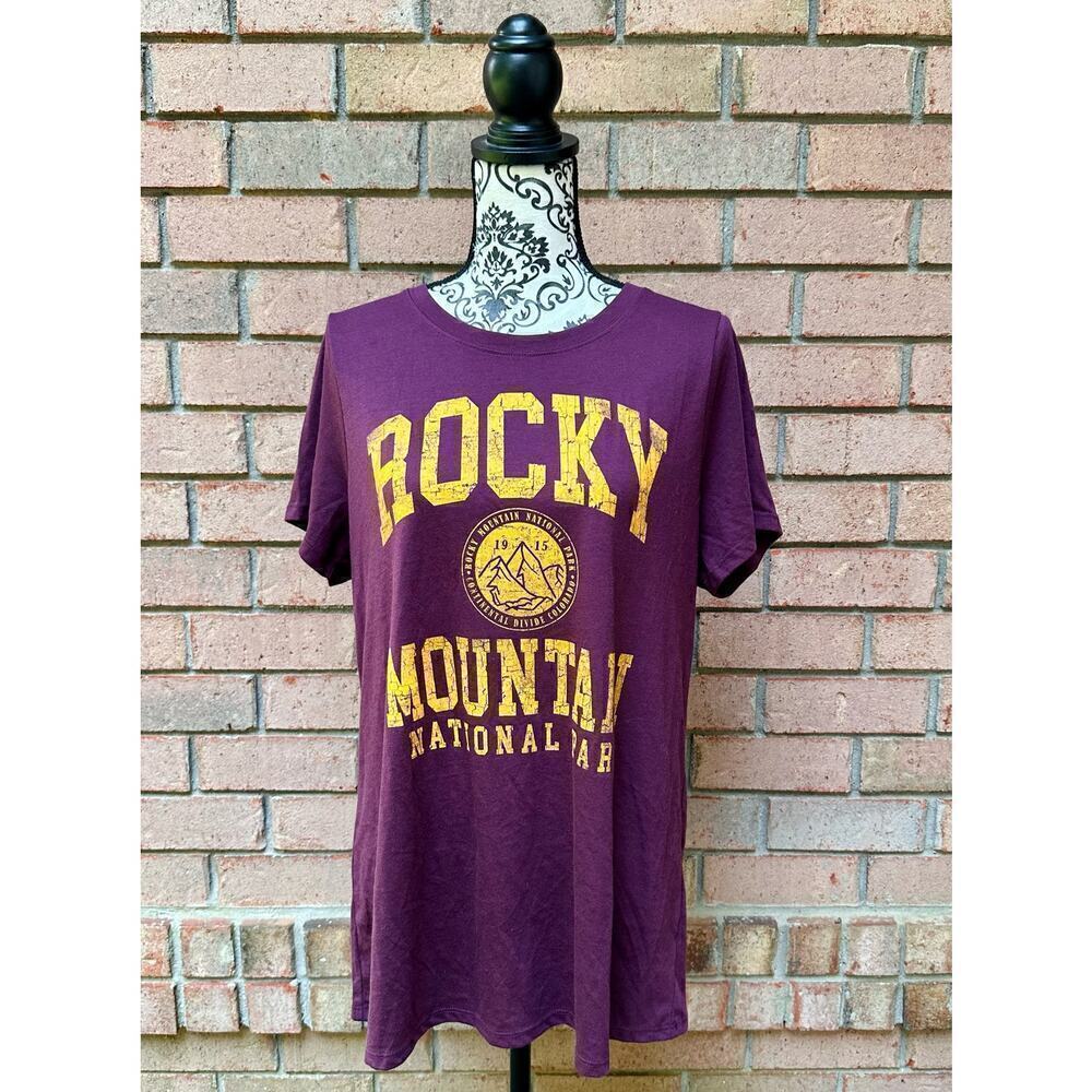 NWT Torrid Rocky Mountain National Park Graphic T-Shirt Torrid Size 00 or M/L